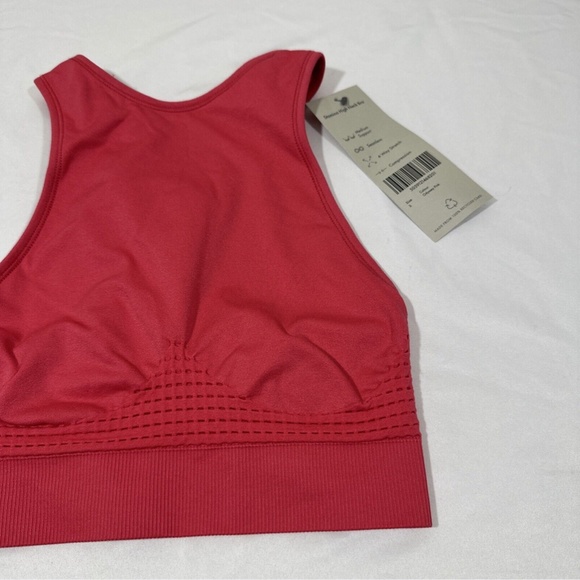 NWT $44 Sweaty‎ Betty [ Small ] Stamina High Neck Sports Bra in Odyssey Pink - Picture 4 of 12